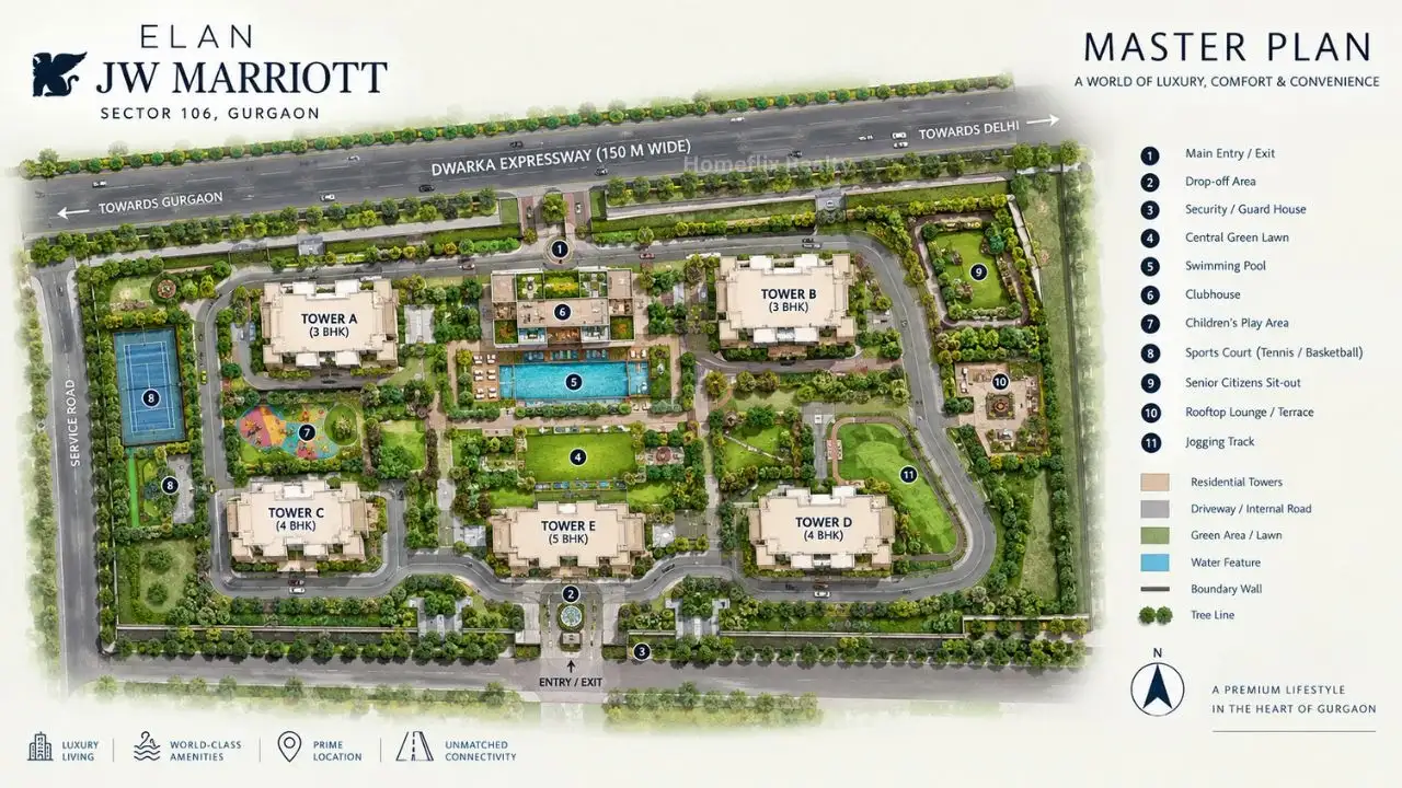Elan JW Marriott Master Plan