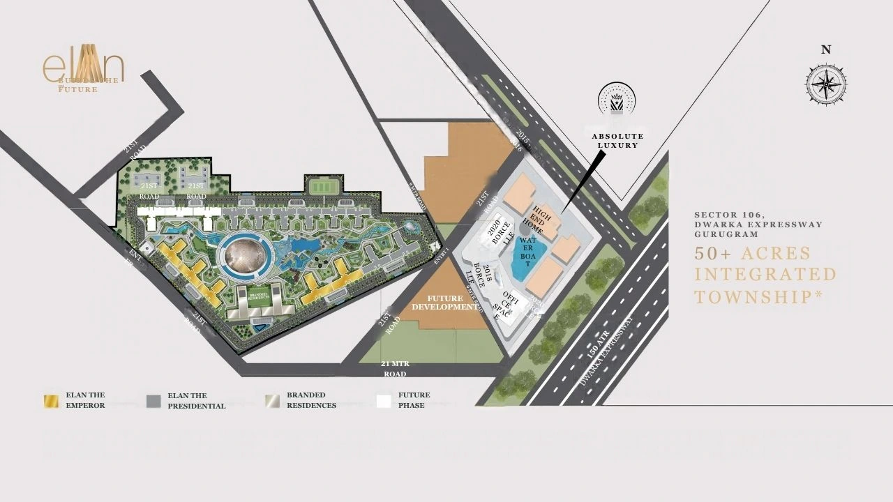 Elan The Emperor Gurgaon Master Plan
