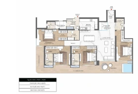 Smartworld The Edition 4 BHK Floor Plan