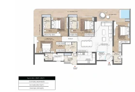 Smartworld The Edition Gurgaon 4.5 BHK Floor Plan