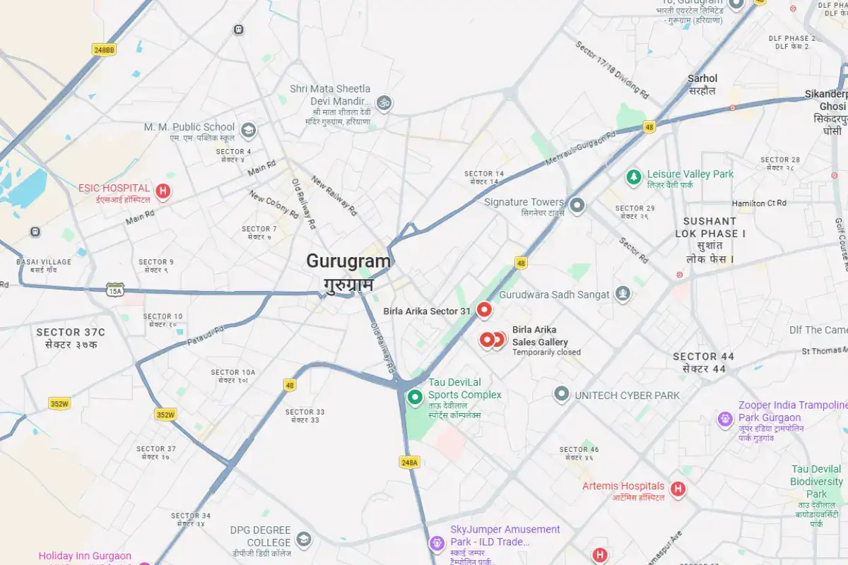 Birla Arika Location Advantages