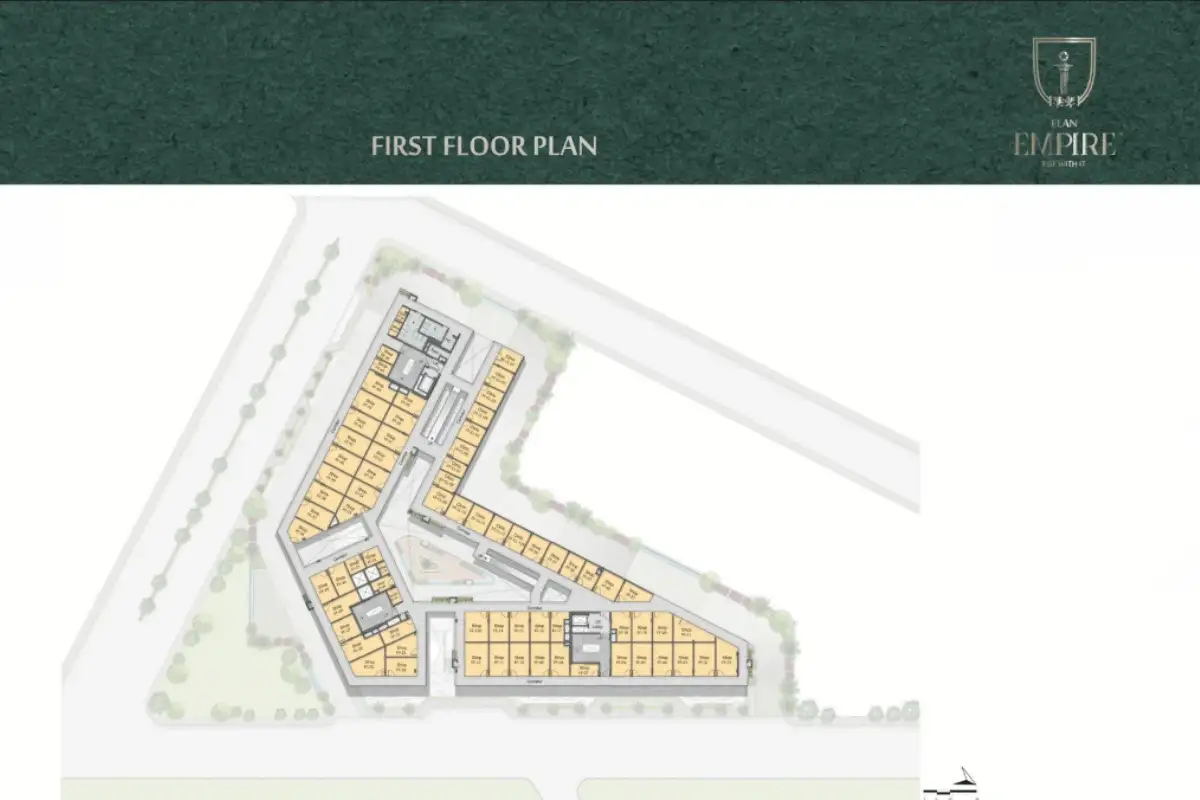 Elan Empire First Floor Plan