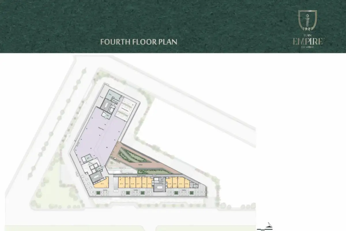 Elan Empire 4th Floor Plan