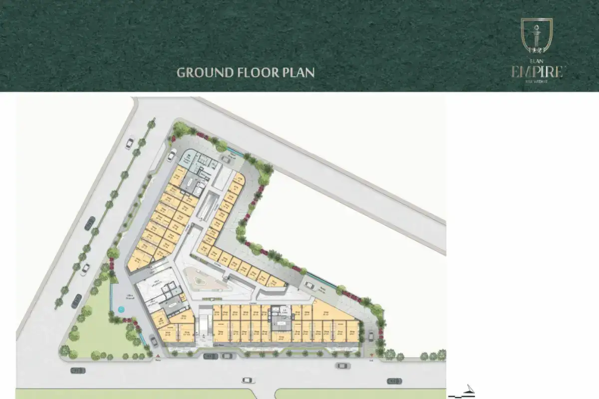 Elan Empire Ground Floor Plan