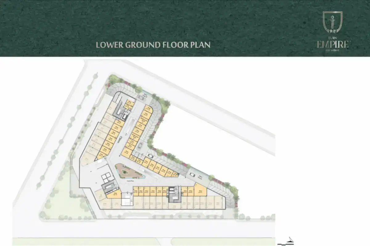 Elan Empire Lower Ground Floor Plan