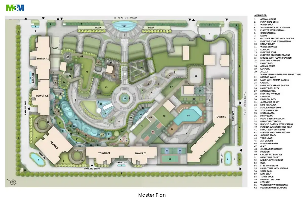 M3M Jacob and Co Master Plan