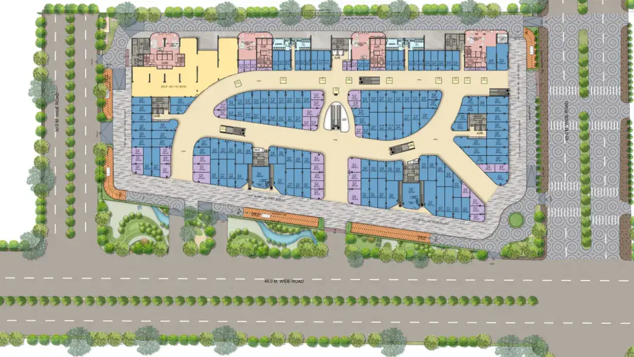 M3M Jewel Crest Avenue Master Plan