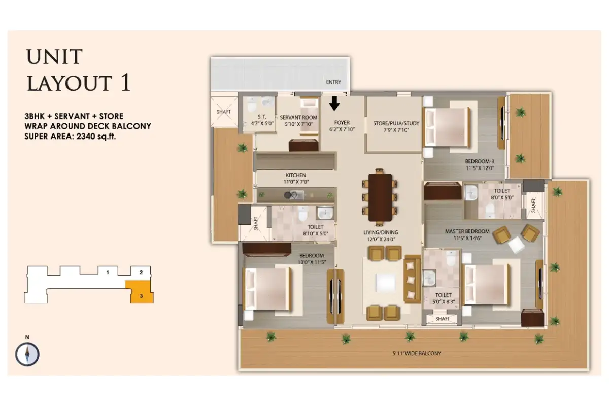 SPJ Vedatam Floor Plan 1